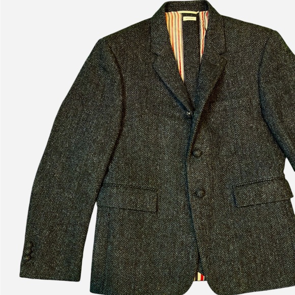 Thom Browne Button Back Classic Sport Coat - Picture 2 of 12